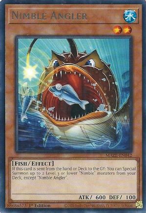 Nimble Angler (MAZE-EN042) - Maze of Memories 1st Edition
