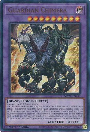 Guardian Chimera (MAZE-EN049) - Maze of Memories 1st Edition