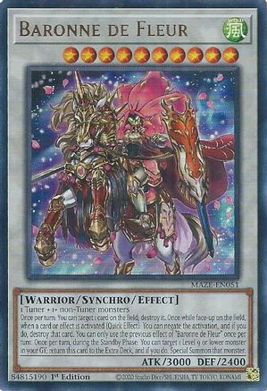 Baronne de Fleur (MAZE-EN051) - Maze of Memories 1st Edition