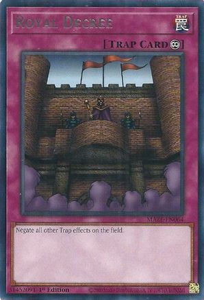 Royal Decree (MAZE-EN064) - Maze of Memories 1st Edition