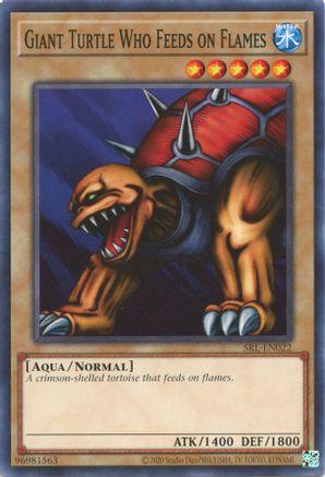 Giant Turtle Who Feeds on Flames (SRL-EN022) - Spell Ruler (25th Anniversary Edition) Unlimited