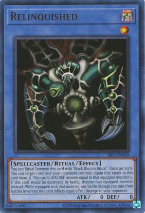 Relinquished (SRL-EN029) - Spell Ruler (25th Anniversary Edition) Unlimited