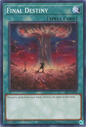 Final Destiny (SRL-EN035) - Spell Ruler (25th Anniversary Edition) Unlimited