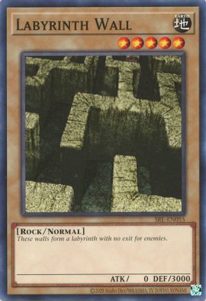 Labyrinth Wall (SRL-EN055) - Spell Ruler (25th Anniversary Edition) Unlimited