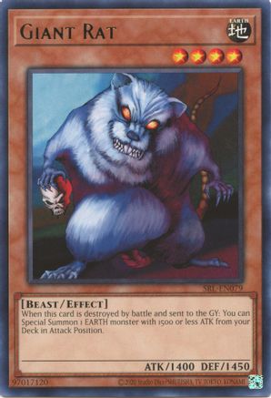 Giant Rat (SRL-EN079) - Spell Ruler (25th Anniversary Edition) Unlimited