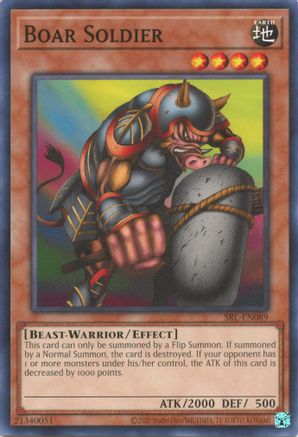 Boar Soldier (SRL-EN089) - Spell Ruler (25th Anniversary Edition) Unlimited