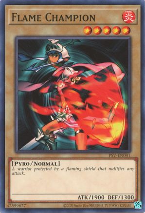 Flame Champion (PSV-EN041) - Pharaoh's Servant (25th Anniversary Edition) Unlimited