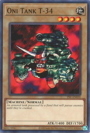 Oni Tank T-34 (PSV-EN059) - Pharaoh's Servant (25th Anniversary Edition) Unlimited