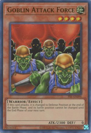 Goblin Attack Force (PSV-EN094) - Pharaoh's Servant (25th Anniversary Edition) Unlimited