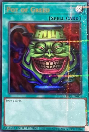 Pot of Greed (TBC1-EN001) - The Pot Collection Limited