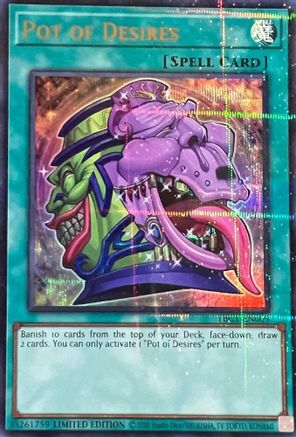 Pot of Desires (TBC1-EN009) - The Pot Collection Limited