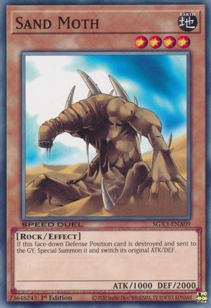 Sand Moth (SGX3-ENA09) - Speed Duel GX: Duelists of Shadows 1st Edition