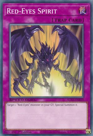 Red-Eyes Spirit (SGX3-ENB19) - Speed Duel GX: Duelists of Shadows 1st Edition