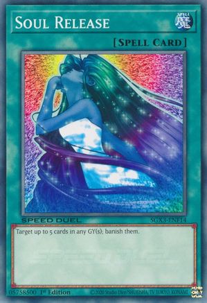 Soul Release (SGX3-ENF14) - Speed Duel GX: Duelists of Shadows 1st Edition