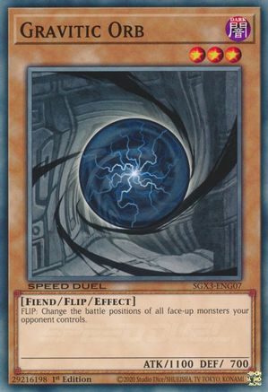 Gravitic Orb (SGX3-ENG07) - Speed Duel GX: Duelists of Shadows 1st Edition