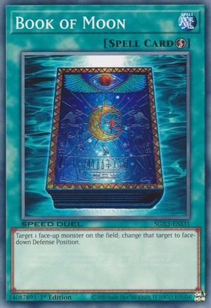 Book of Moon (SGX3-ENI31) - Speed Duel GX: Duelists of Shadows 1st Edition