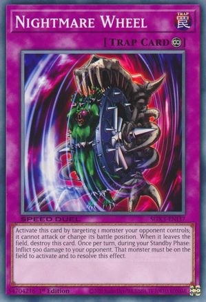 Nightmare Wheel (SGX3-ENI37) - Speed Duel GX: Duelists of Shadows 1st Edition