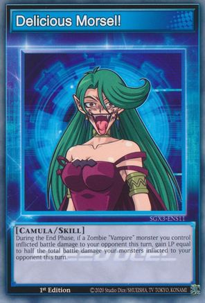 Delicious Morsel! (SGX3-ENS11) - Speed Duel GX: Duelists of Shadows 1st Edition