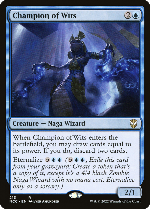Champion of Wits (NCC-213) - New Capenna Commander