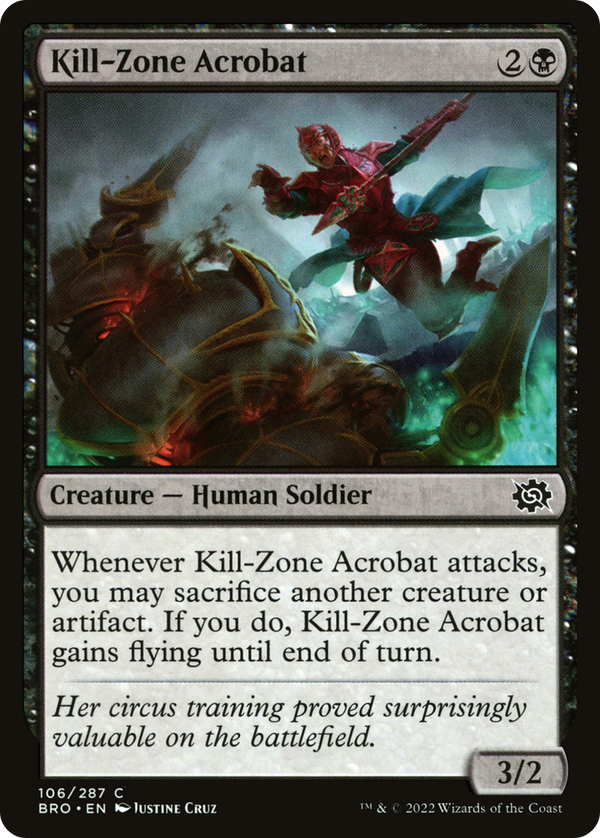 Kill-Zone Acrobat (BRO-106) - The Brothers' War