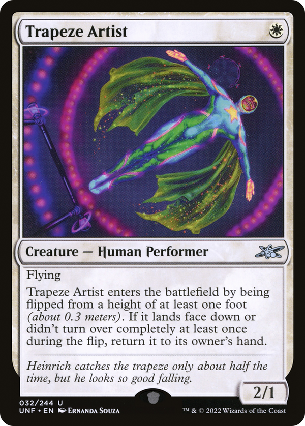 Trapeze Artist (UNF-032) - Unfinity Foil