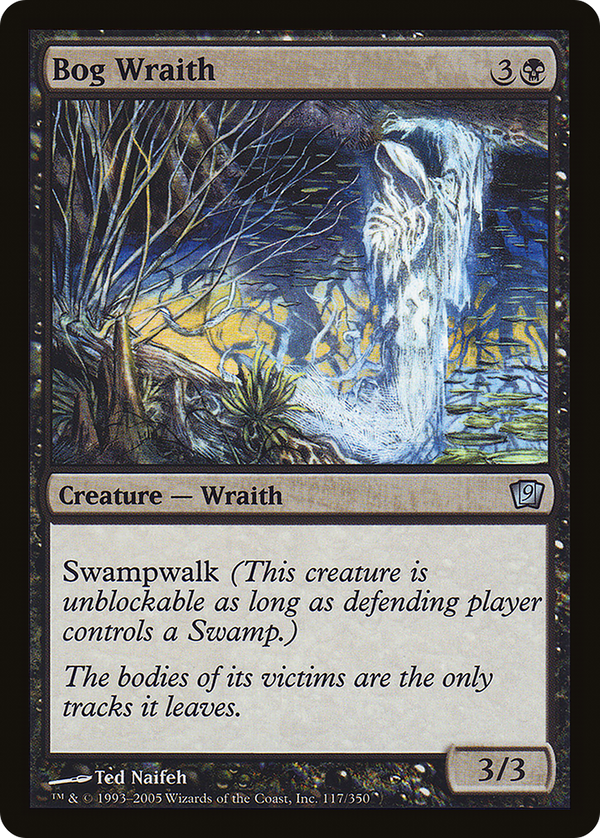 Bog Wraith (9ED-117) - 9th Edition Foil