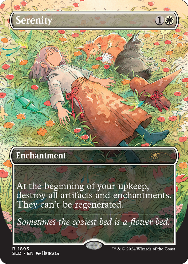 Serenity (SLD-1893) - Secret Lair Drop (Borderless) Foil