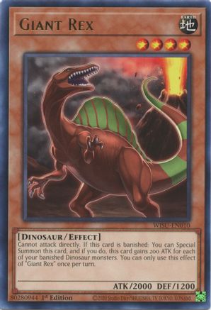 Giant Rex (WISU-EN010) - Wild Survivors 1st Edition
