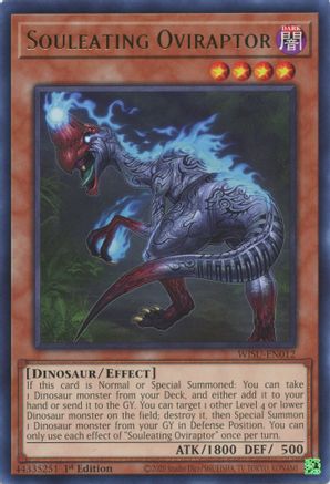 Souleating Oviraptor (WISU-EN012) - Wild Survivors 1st Edition