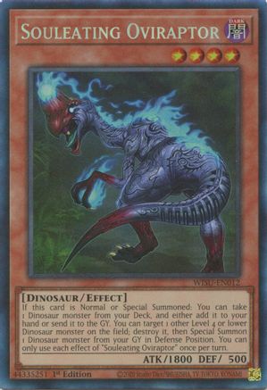 Souleating Oviraptor (CR) (WISU-EN012) - Wild Survivors 1st Edition