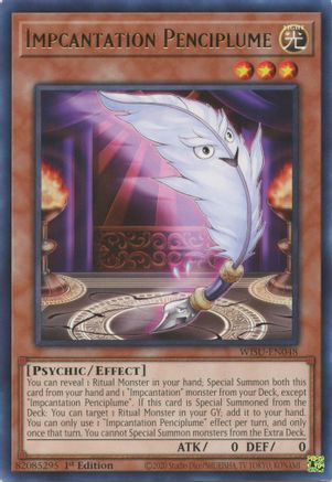 Impcantation Penciplume (WISU-EN048) - Wild Survivors 1st Edition