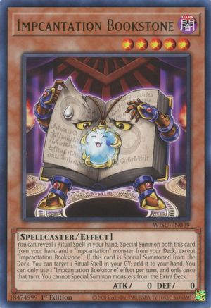 Impcantation Bookstone (WISU-EN049) - Wild Survivors 1st Edition
