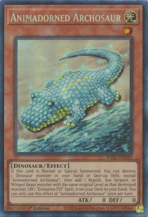 Animadorned Archosaur (CR) (WISU-EN050) - Wild Survivors 1st Edition