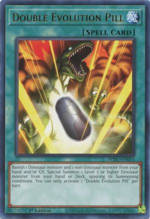 Double Evolution Pill (WISU-EN053) - Wild Survivors 1st Edition