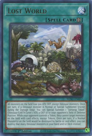 Lost World (WISU-EN057) - Wild Survivors 1st Edition
