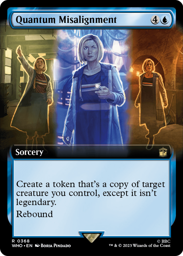 Quantum Misalignment (Extended Art) (WHO-368) - Doctor Who: (Extended Art)