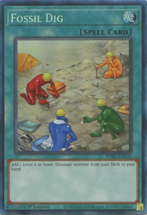 Fossil Dig (CR) (WISU-EN055) - Wild Survivors 1st Edition