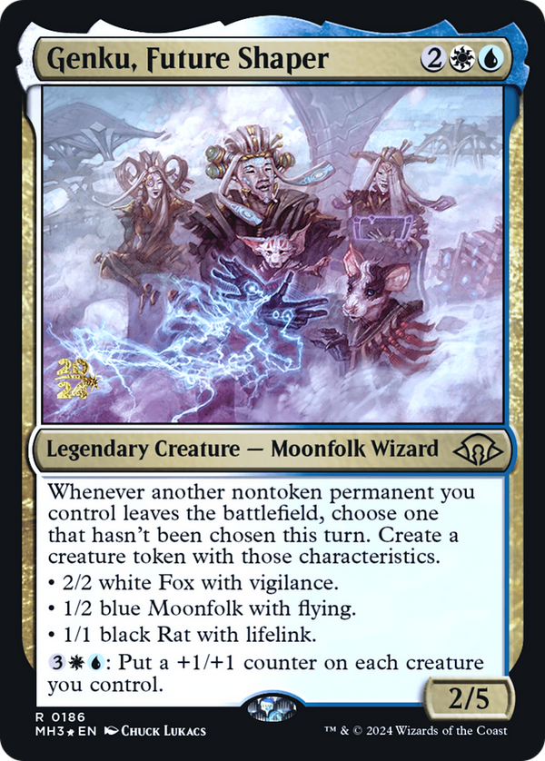 Genku, Future Shaper (PRE-186) - Modern Horizons 3 Promos Foil