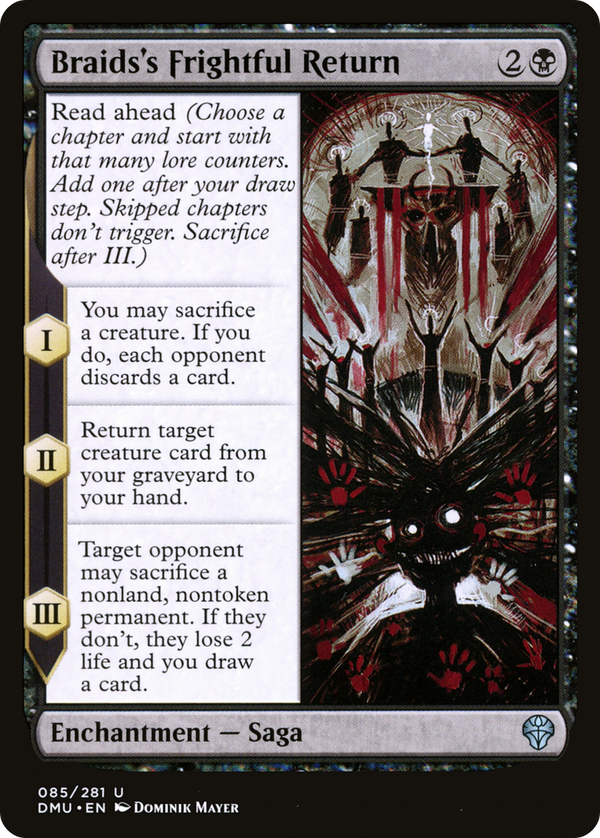 Braids's Frightful Return (DMU-085) - Dominaria United