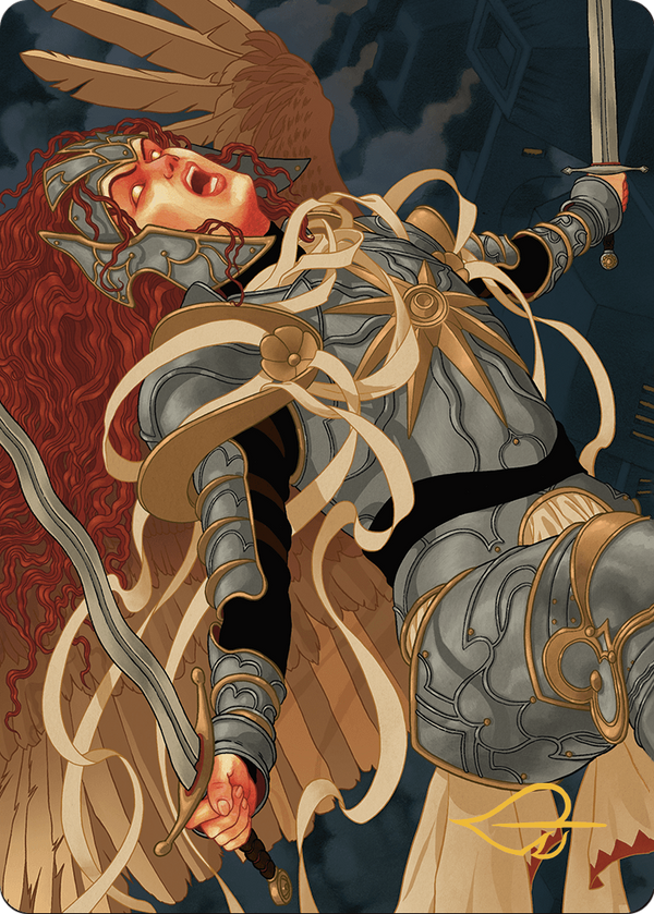 Aurelia, the Law Above // Aurelia, the Law Above (AMKM-041) - Murders at Karlov Manor Art Series (Borderless) Foil