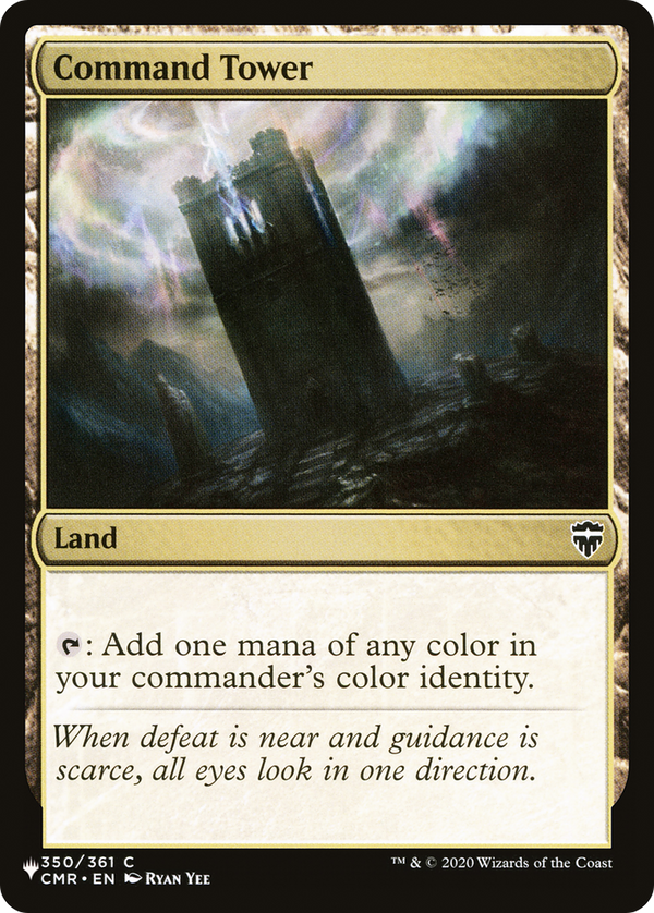Command Tower (LIST-CMR-350) - The List