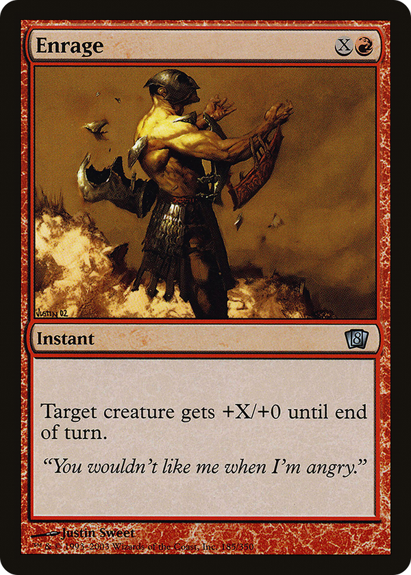 Enrage (8ED-185) - 8th Edition
