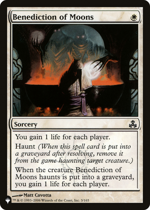 Benediction of Moons (LIST-GPT-3) - The List