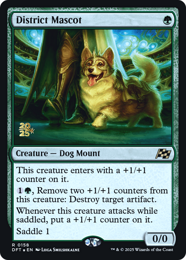 District Mascot (PRE-158) - Prerelease Cards Foil