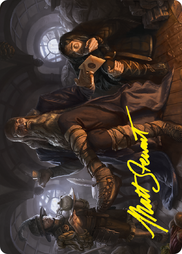 Sharkey, Tyrant of the Shire // Sharkey, Tyrant of the Shire (ALTR-022) - Tales of Middle-earth Art Series (Borderless)
