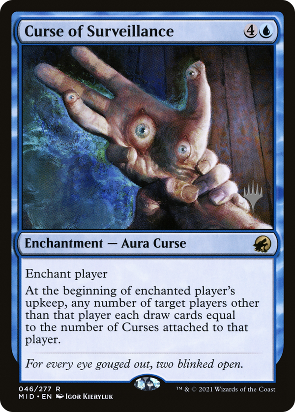Curse of Surveillance (PPMID-046) - Innistrad: Midnight Hunt Promos