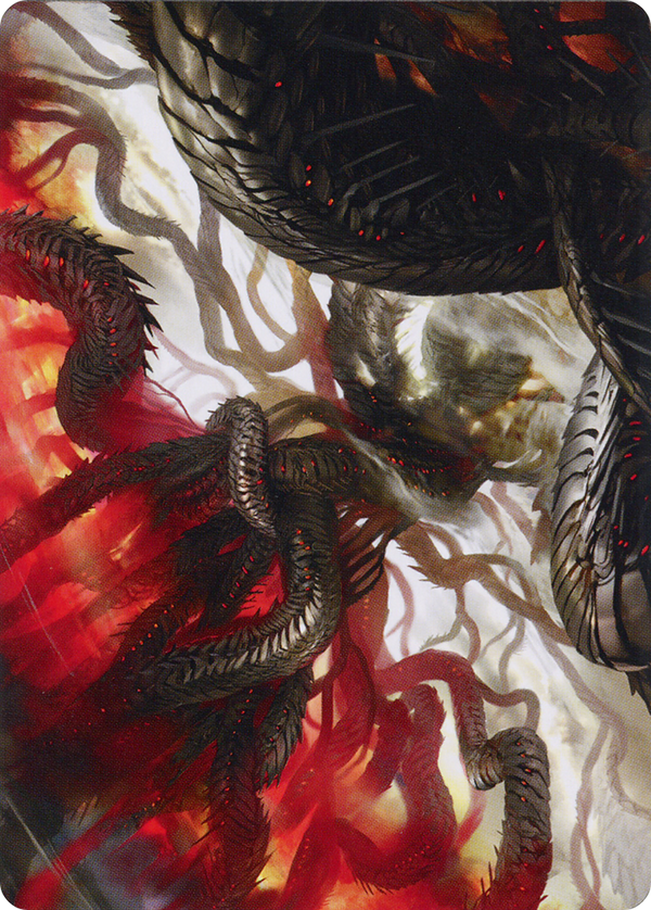 Realmbreaker, the Invasion Tree // Realmbreaker, the Invasion Tree (AMOM-054) - March of the Machine Art Series (Borderless) Foil