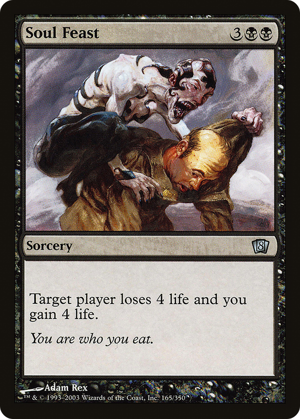 Soul Feast (8ED-165) - 8th Edition Foil