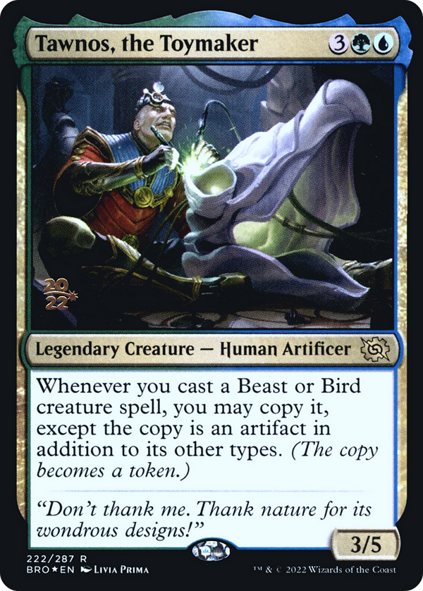Tawnos, the Toymaker (PRE-222) - The Brothers' War Promos Foil