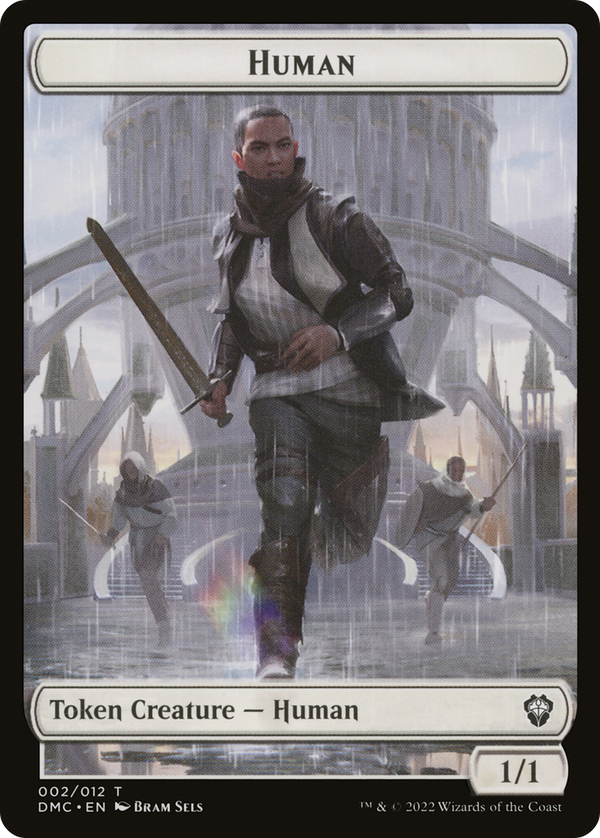 Human (TDMC-002) - Dominaria United Commander Tokens